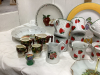 MISC FRUIT MOTIF DISH ITEMS - CREAM & SUGAR, PLATES, MUGS, ETC - 3