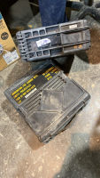 2 PLASTIC AMMO BOXES