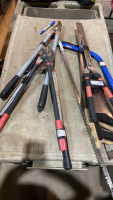 SAWS, PRUNERS, HEDGE CLIPPERS