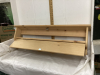 WOOD SHELF W// HOOKS - 2