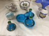 MISC GLASSWARE - BLUE COLORS - 2