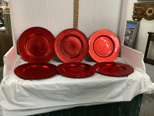 GLASS CHARGER PLATES