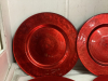 GLASS CHARGER PLATES - 2