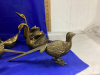 COLLECTION OF BRASS BIRDS - 2