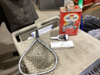 FISH NET, CAMP FUEL, SHELF BRACKETS, MISC