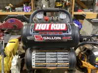 HOT ROD SERIES 5 GALLON 3HP AIR TANK