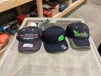 3 BALL CAPS - SNAP-ON, MAC TOOLS, MERIDIAN