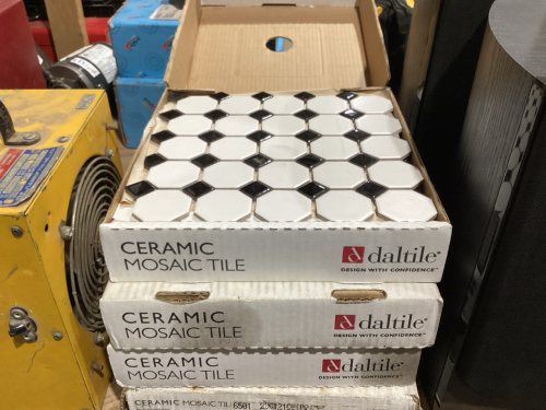 4 BOXES DALTILE - CERAMIC MOSAIC