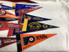 SMALL SPORTS PENNATS & (1) LARGE SUPERGIRL BANNER - 2