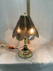 METAL & GLASS TABLE LAMP