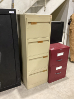 4 DRAWER COLE FILING CABINET