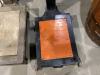 ANTIQUE PLATFORM SCALE ON CASTERS - 3