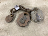 3 ANTIQUE LOCKS