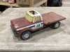 NYLINT TOY TRUCK WITH BUDDY L TRAILER - 2