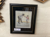 SMALL FRAMED HOCKEY PRINT - “MEMORIES OF CHILDHOOD” - QUESTIONABLE CALL