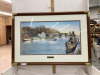 LARGE FRAMED WATER/BOAT PRINT - “KETTLE CREEK”