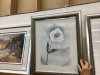 (3) FRAMED FLORAL PICTURES - MUTED TONES - 4