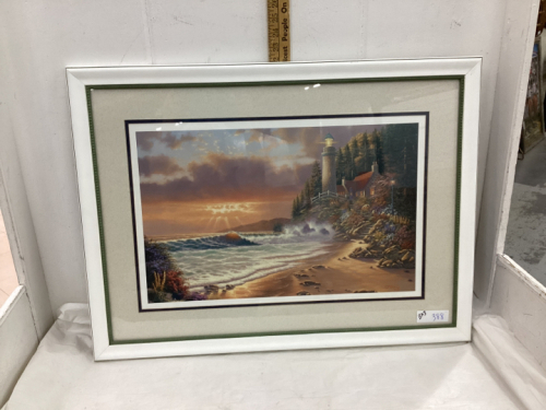 SEASIDE FRAMED PRINT