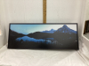 MOUNTAIN SCENE PICTURE - DARK TONES - GEORGE MCWILLIAMS PANORAMAS