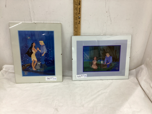 (2) POCAHONTAS PRINTS