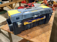 IRWIN 26” HARD PLASTIC TOOLBOX