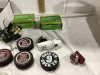 FISHING REELS, BIKE INNER TUBES, HOCKEY PUCKS, BEAR BELL, BIKE LIGHT - 3