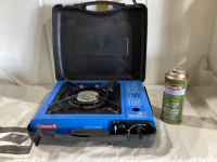 COLEMAN SINGLE BURNER BUTANE CAMP STOVE