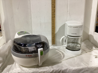 PROCTOR-SILEX COFFEE MAKER & TFAL ACTIFRY