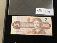 CANADA 1986 TWO DOLLAR BANK NOTE