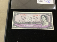 CANADA 1954 TEN DOLLAR BANK NOTE