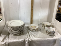 BOX W/MISC DISHES