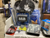 (2) BOXES / (2) TOOL KITS, MOP HEAD, (2) BAJA OFF ROAD LIGHTS, CERAMIC BRIQUETTES, - 3