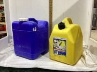 WATER JUG & DIESEL JERRY CAN