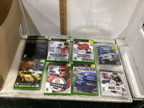 XBOX GAMES & (2) COMPUTER GAMES