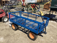 LARGE METAL YARD WAGON