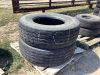 PALLET WITH (2) YOKOHAMA TIRES - 315/80 R22.5