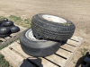 PALLET WITH (2) MISMATCHED TIRES - P 235/75 R15