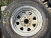 PALLET WITH (2) MISMATCHED TIRES - P 235/75 R15 - 2