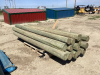 (16) POSTS - 6-7” x 8.5’