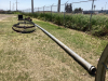 IRRIGATION PIPE AND (2) WHEELS- 5’