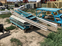 PALLET OF METAL SHELVING