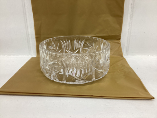 PINWHEEL CRYSTAL BOWL