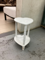 SMALL HEART SHAPED END TABLE