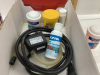 SMALL BOX OF AQUARIUM SUPPLIES - 3