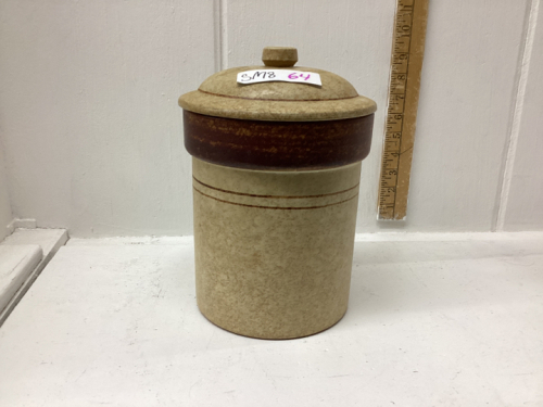 POTTERY CANISTER -“POTTERY CRAFT” USA