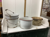 ENAMEL POTS