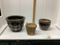 PLANT POTS - CERAMIC