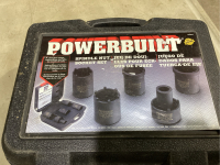 POWERBUILT SPINDLE NUT SOCKET SET