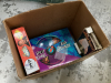 (2) BOXES W/ GAMES, (1) KIDS PUZZLE - 3