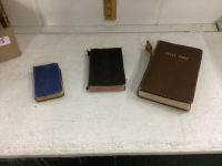 3 OLD BIBLES